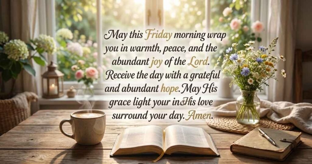 Motivational Good Morning Friday Blessings