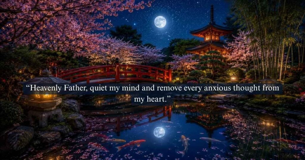 Night Time Prayer for Peace