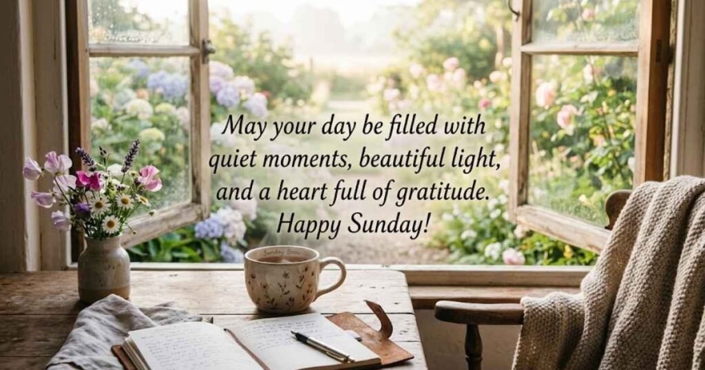 Peaceful Nature Good Morning Happy Sunday