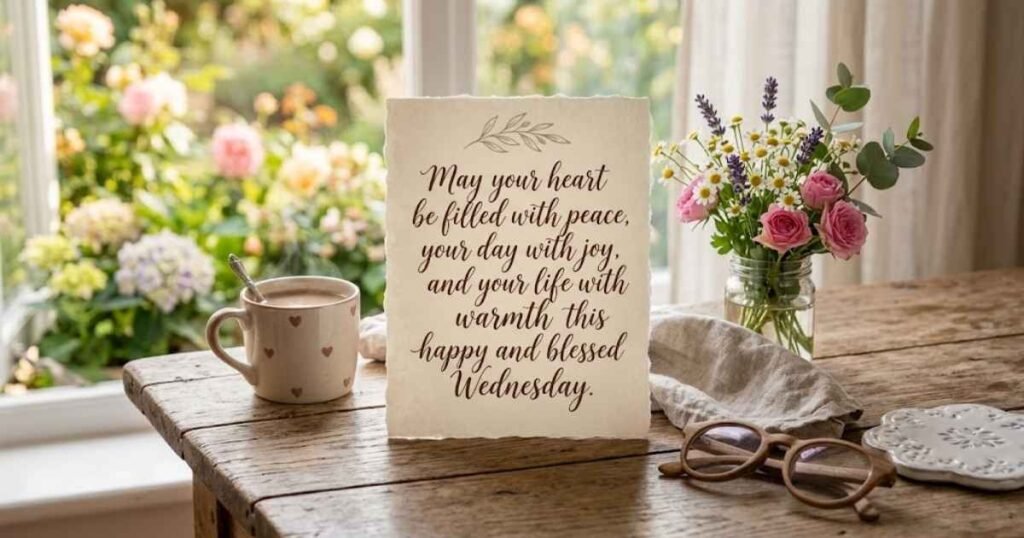 Peaceful Wednesday Evening Blessings
