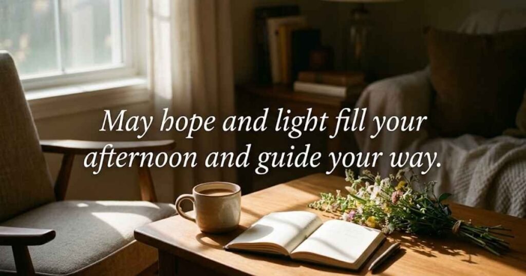 Prayers, Wishes, and Blessings for Tuesday Afternoon