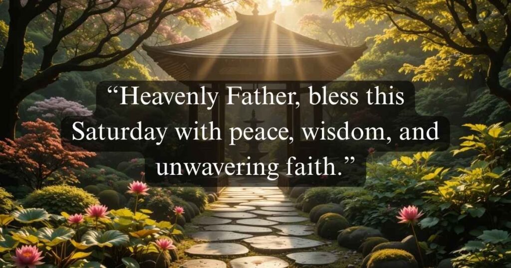 Saturday Blessings and Prayers 🙏