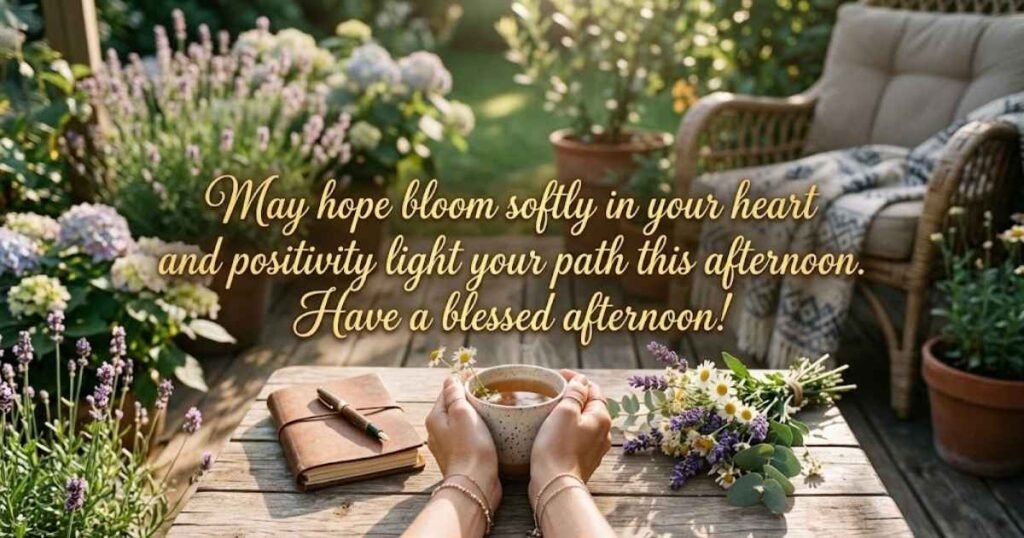 Spiritual Prayer Good Afternoon Blessings for Positive Inspiration