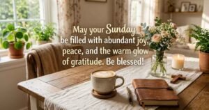 Thankful Sunday Blessings