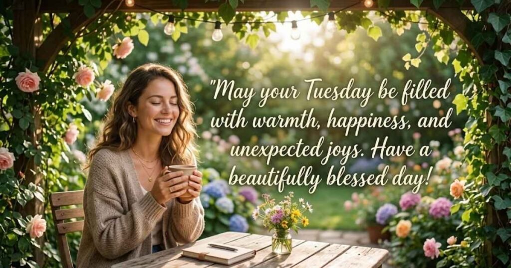 Tuesday Prayer Blessings for Peace and Positivity