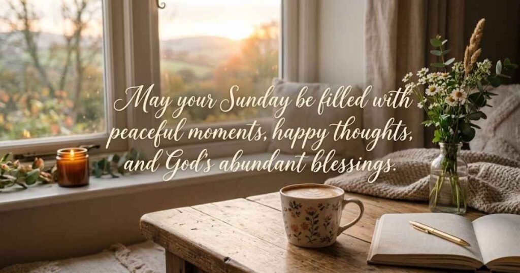 Uplifting Good Morning, Have a Blessed Sunday Prayers
