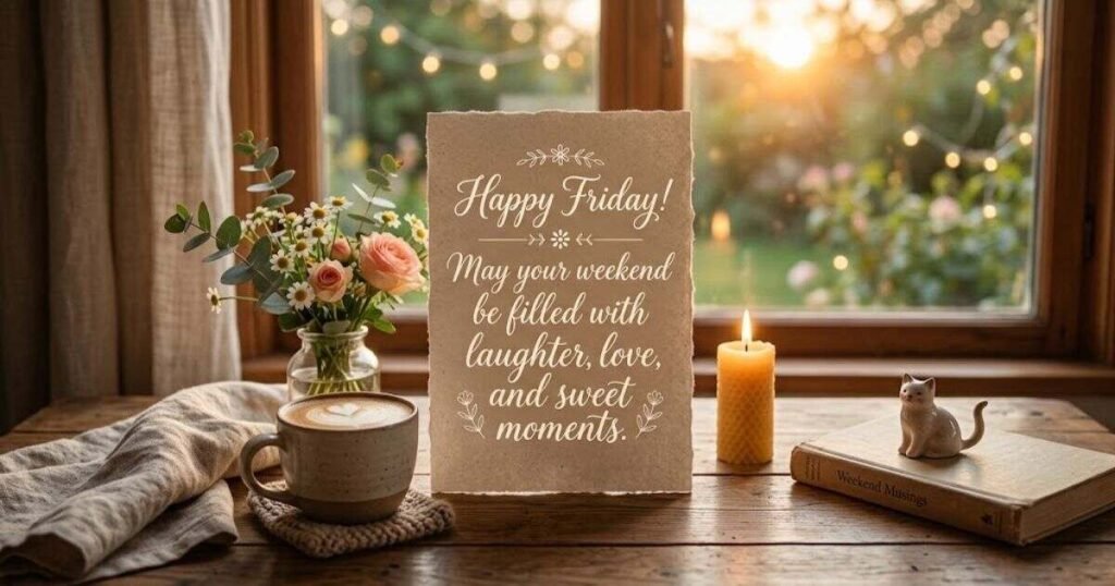 Weekend Friday Blessings