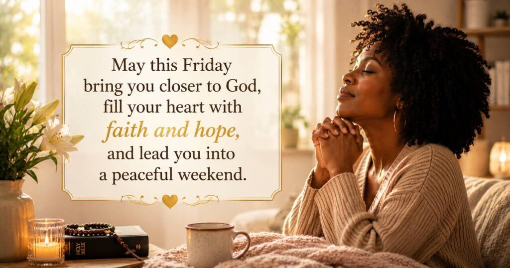 African American Spiritual Friday Blessings for Black Women