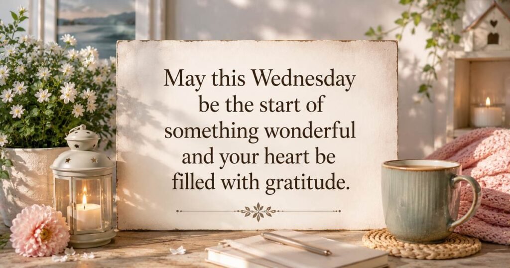 Wednesday Blessings And Prayers For Strength