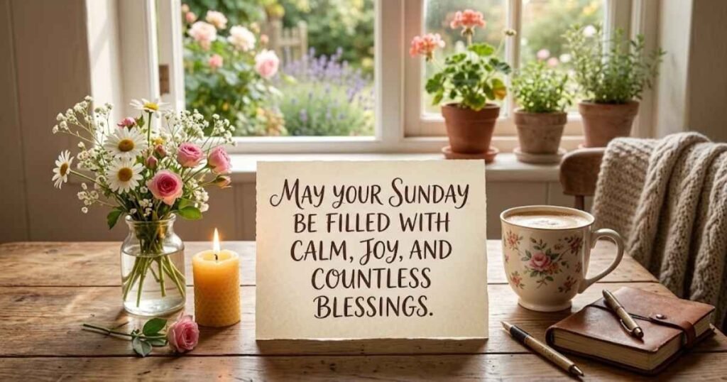 Afternoon and Evening Sunday Wishes