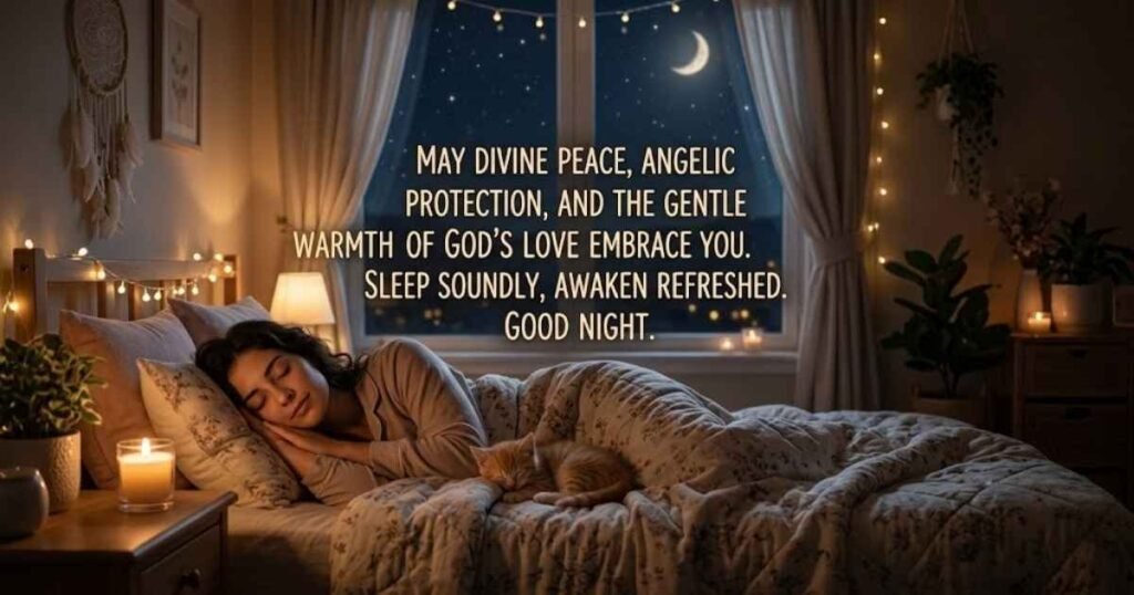 Beautiful Good Night Blessings for Gratitude