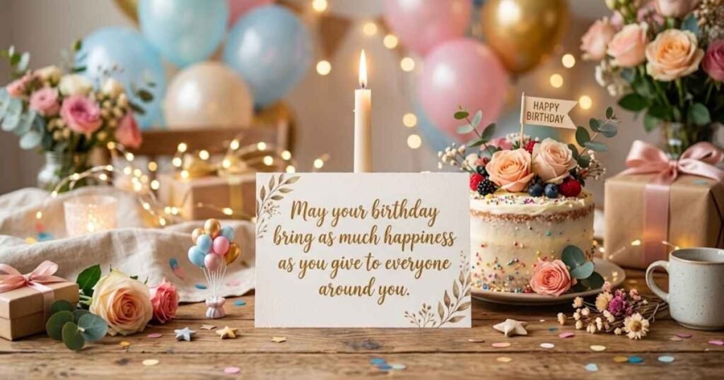 Birthday Blessings for Health and Strength