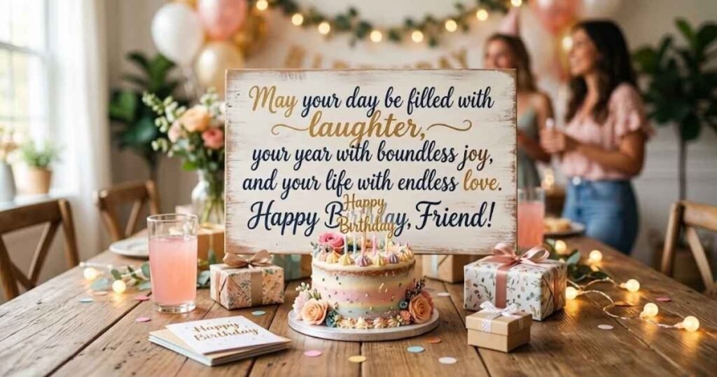 Birthday Blessings for a Male Friend