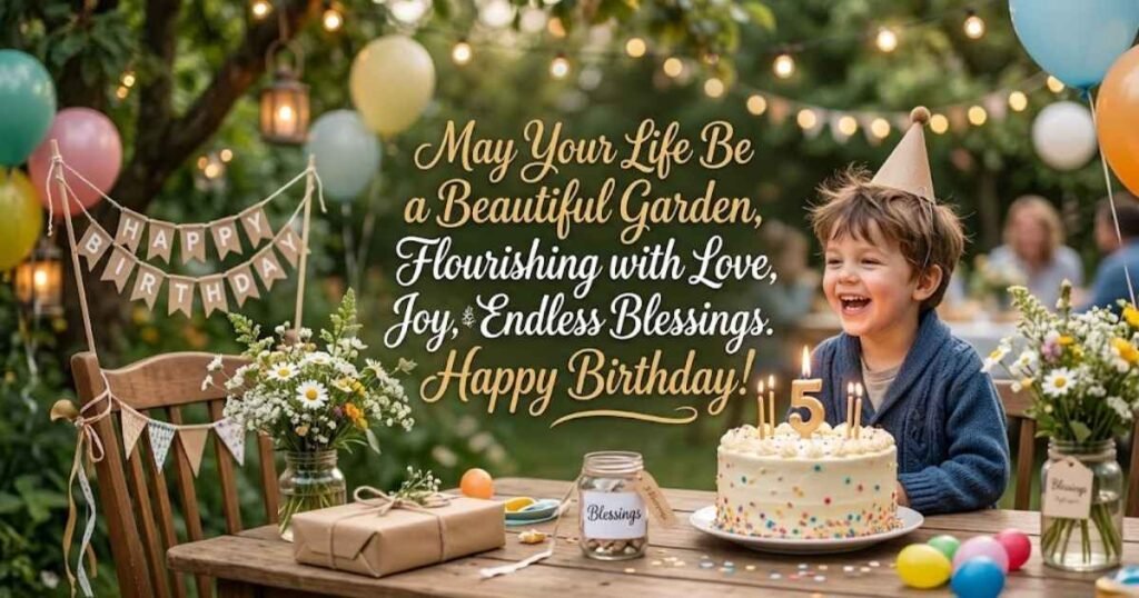 Birthday Blessings for a Son or Daughter