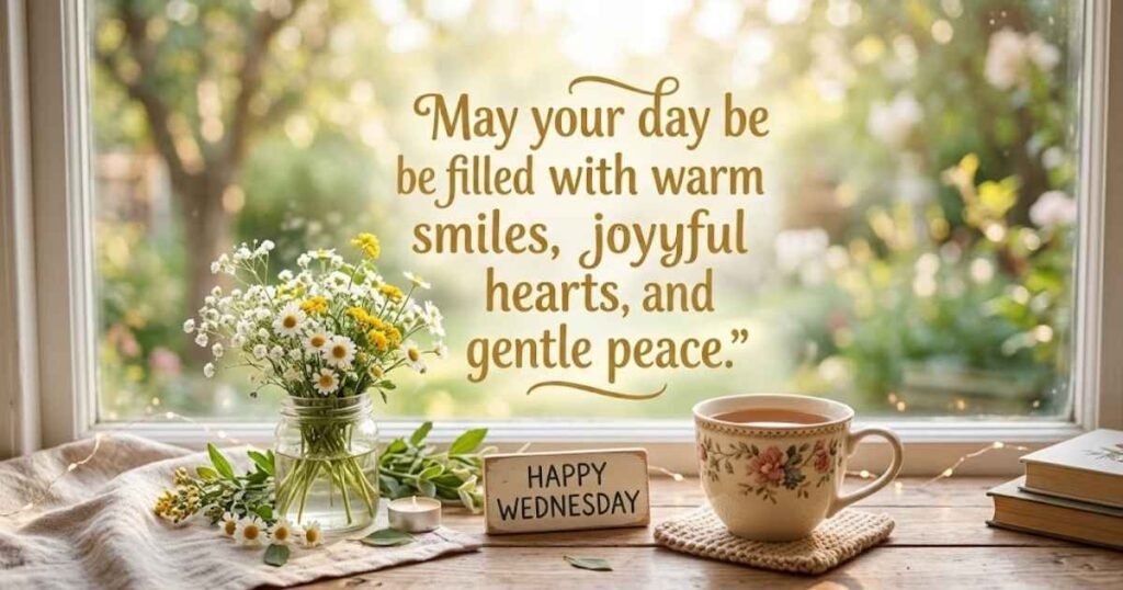 Cute Wednesday Morning Greetings And Blessings For Friends And Family