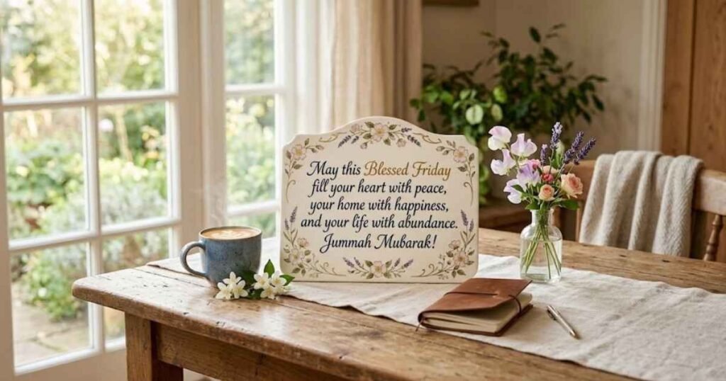 Friday Blessings Good Morning for Friends