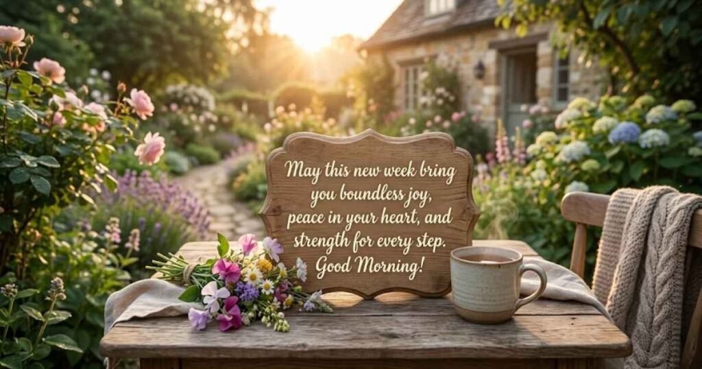 Good Morning Blessings & Messages For A New Week