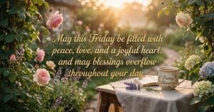 Good Morning Friday Blessings Images