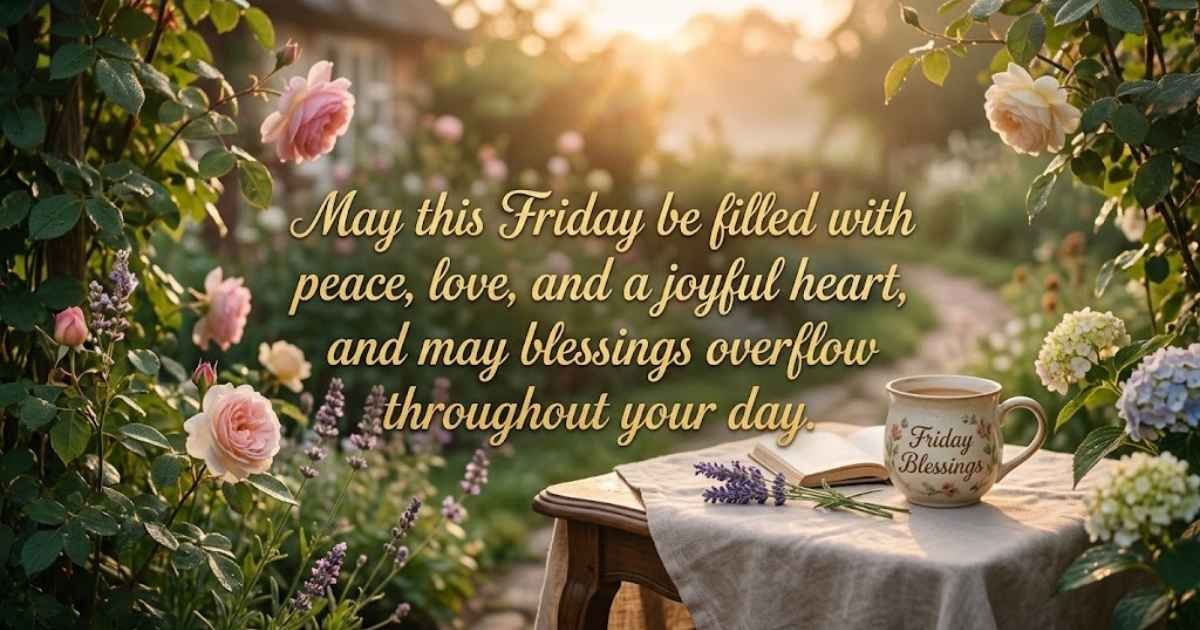 Good Morning Friday Blessings Images