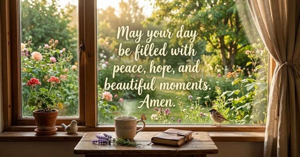 Good Thursday Morning Blessings