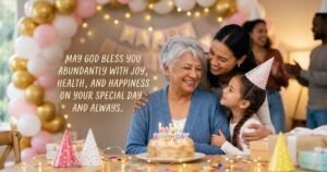 Happy Birthday Blessings And Prayers