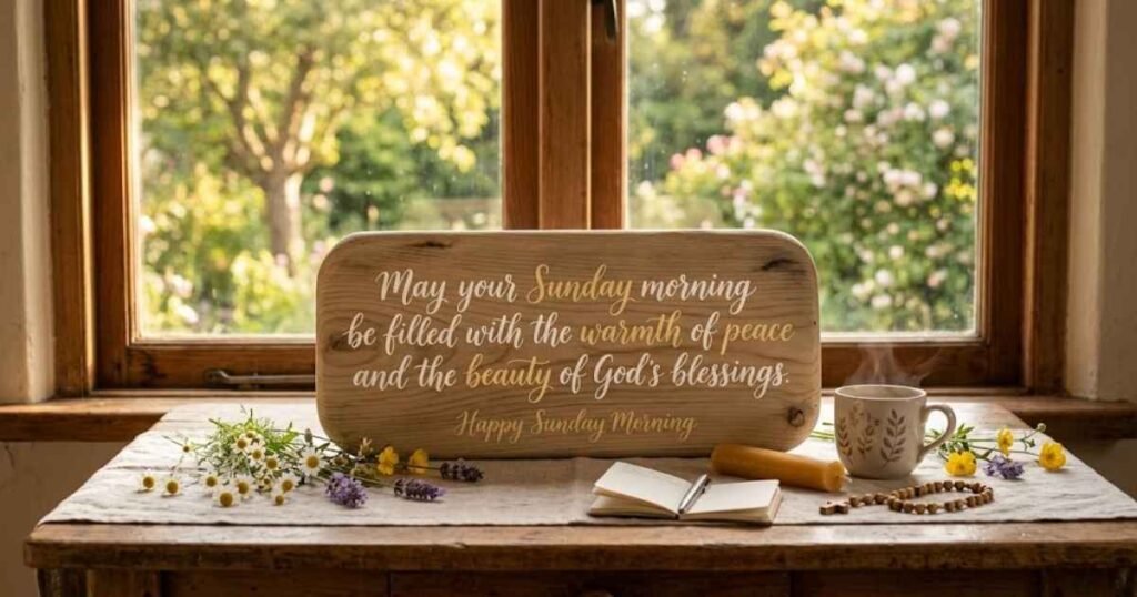 Heartfelt Sunday Morning Blessings for Hope and Joy