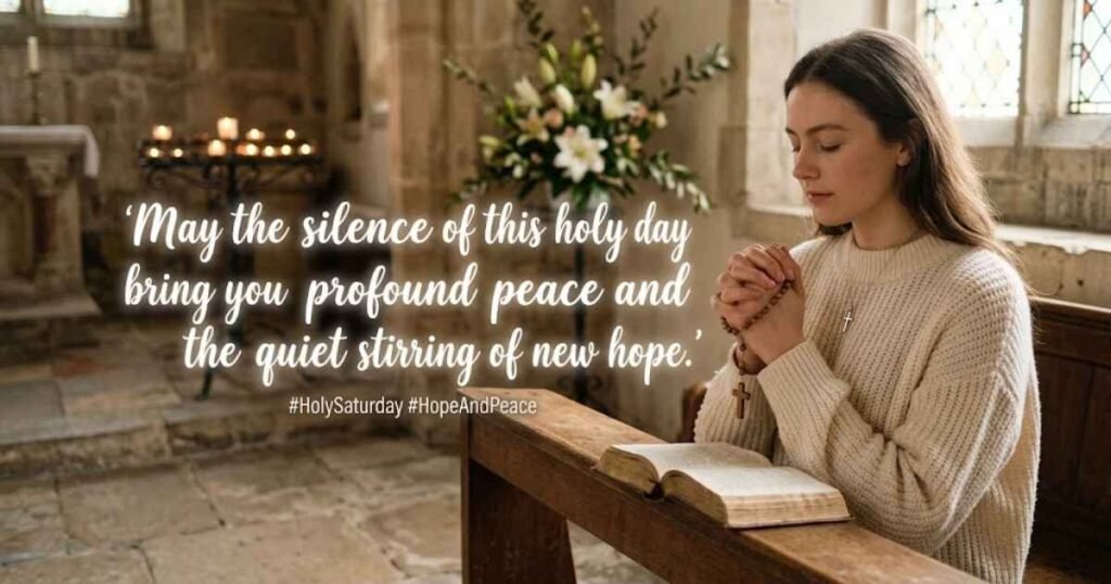 Holy Saturday Morning Blessings for a Peaceful Day