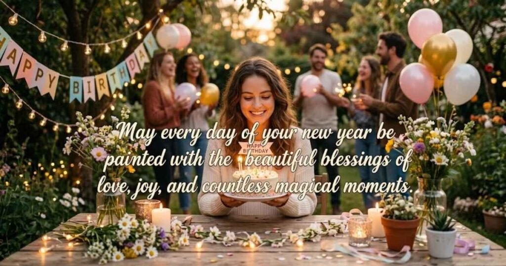 Inspirational Birthday Blessings for the Year Ahead