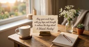 Monday Blessings Prayers