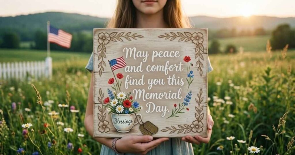 Patriotic Memorial Day Blessings