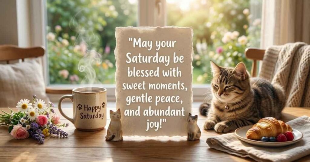 Positive Saturday Blessings for Peace and Happiness