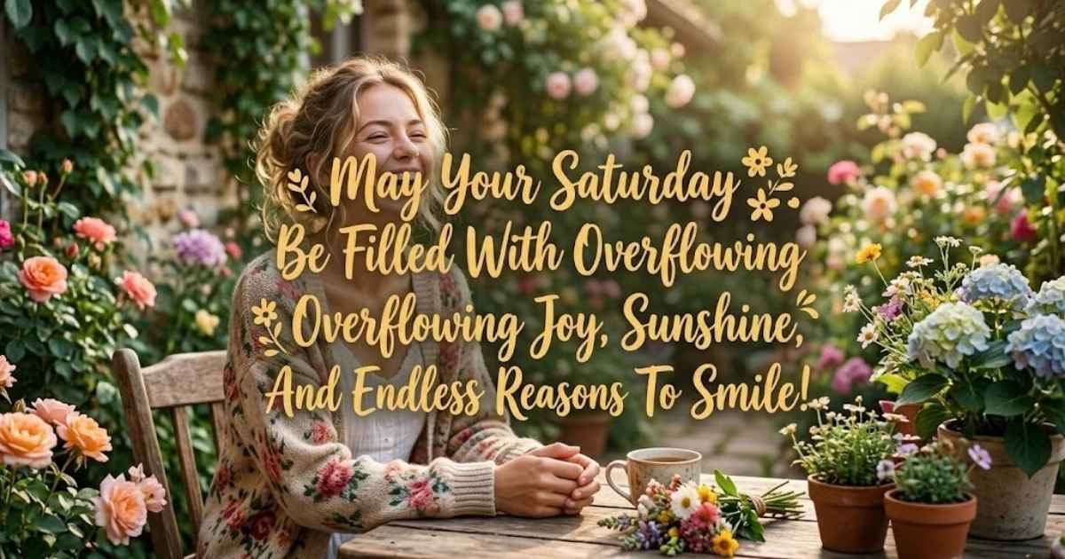 Powerful Positive Saturday Blessings