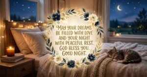 Spiritual Beautiful Good Night Blessings