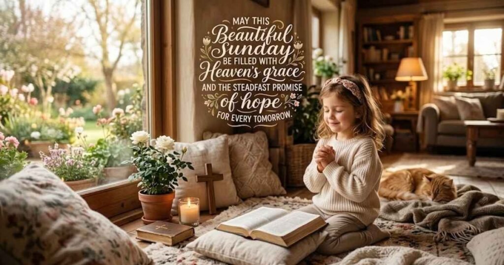 Sunday Blessings Images With Prayers for Faith