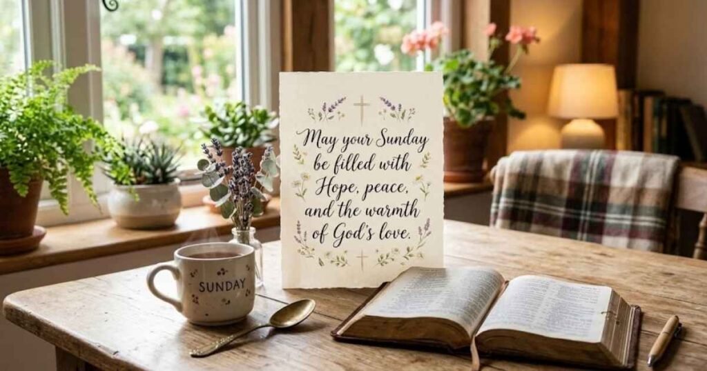 Sunday Blessings Images With Prayers for Gratitude