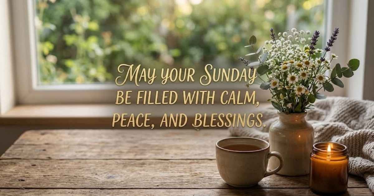 Sunday Blessings Sweet