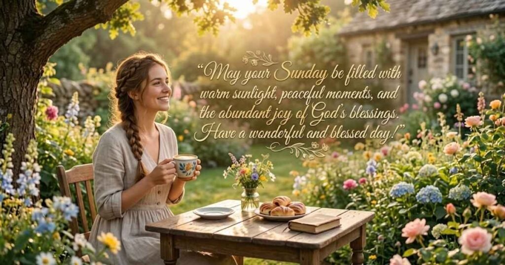 Sunday Good Morning Blessings for Loved Ones