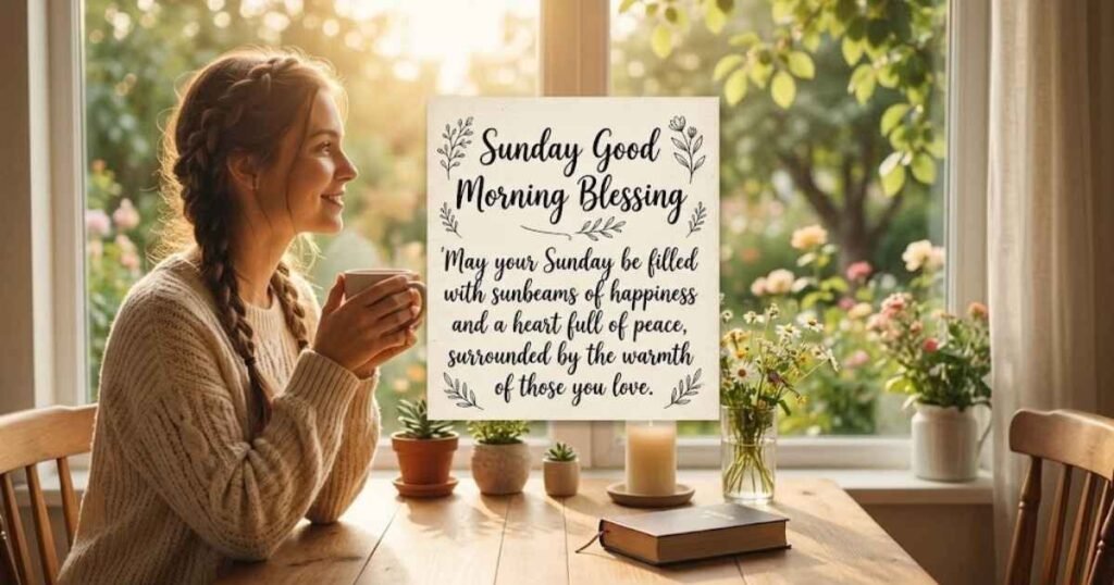 Sunday Good Morning Blessings for a Fresh Start