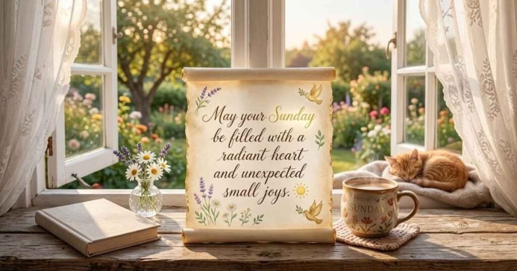 Sunday Morning Prayers and Blessings for a New Week