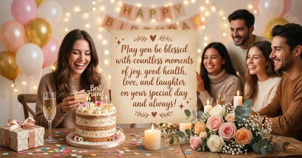 Sweet Birthday Blessings for a Dear Friend