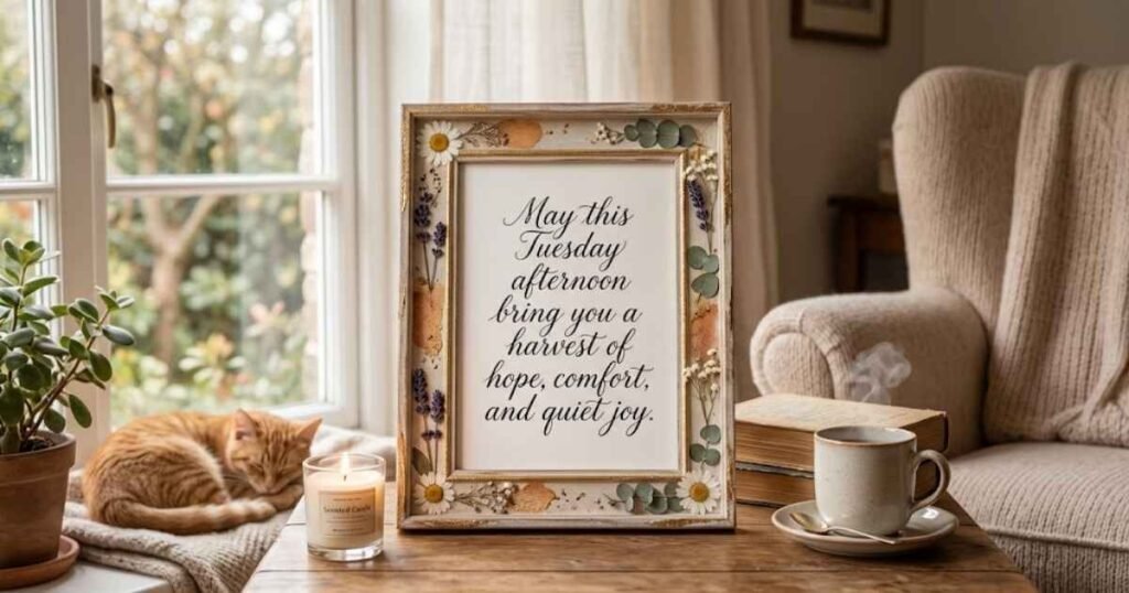 Tuesday Afternoon Blessings for a Peaceful Heart