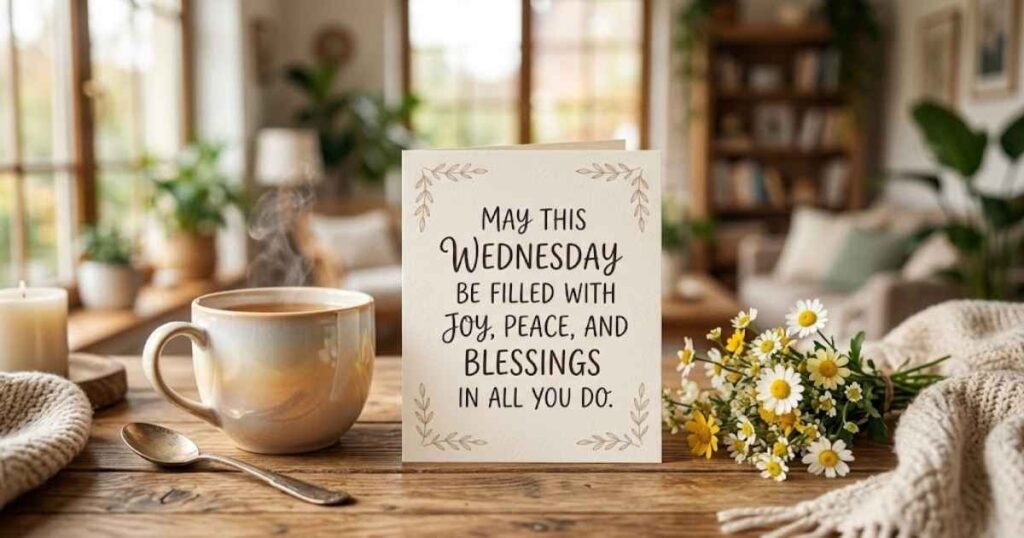 Wednesday Blessings with Bible Verses