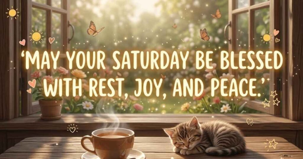 Funny and Cute Saturday Blessings GIFs