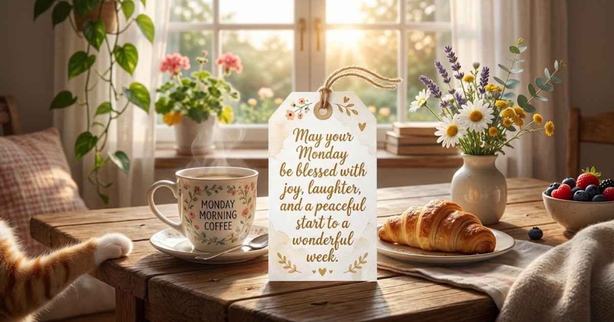 Good Morning Happy Monday Blessings