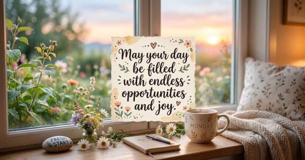 Good Morning Monday Blessings