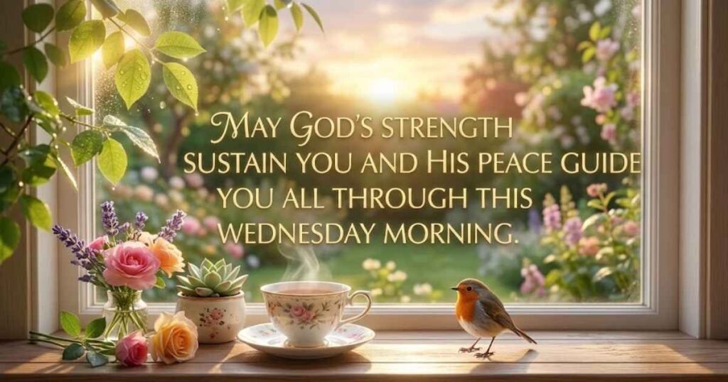 Good Morning Wednesday Blessings to Share with Loved Ones