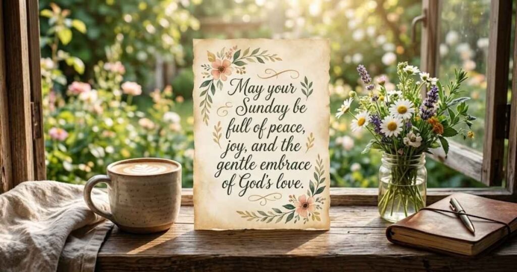 Happy Sunday Blessings and Positive Messages