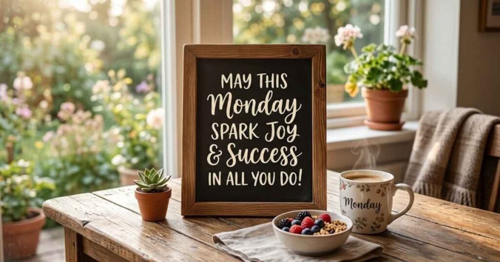 Heartwarming Monday Blessings to Share with Loved Ones