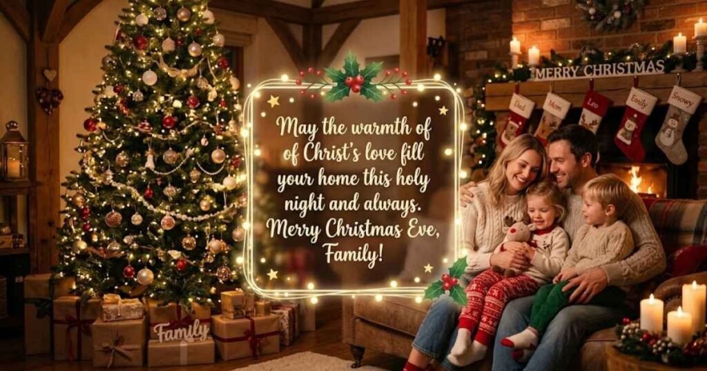 How to Share Religious Christmas Eve Blessings With Family