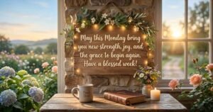 Inspirational Monday Blessings and Prayers